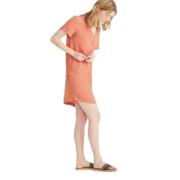 Madewell Side-Button Easy Dress size XXS - Picture 1 of 15